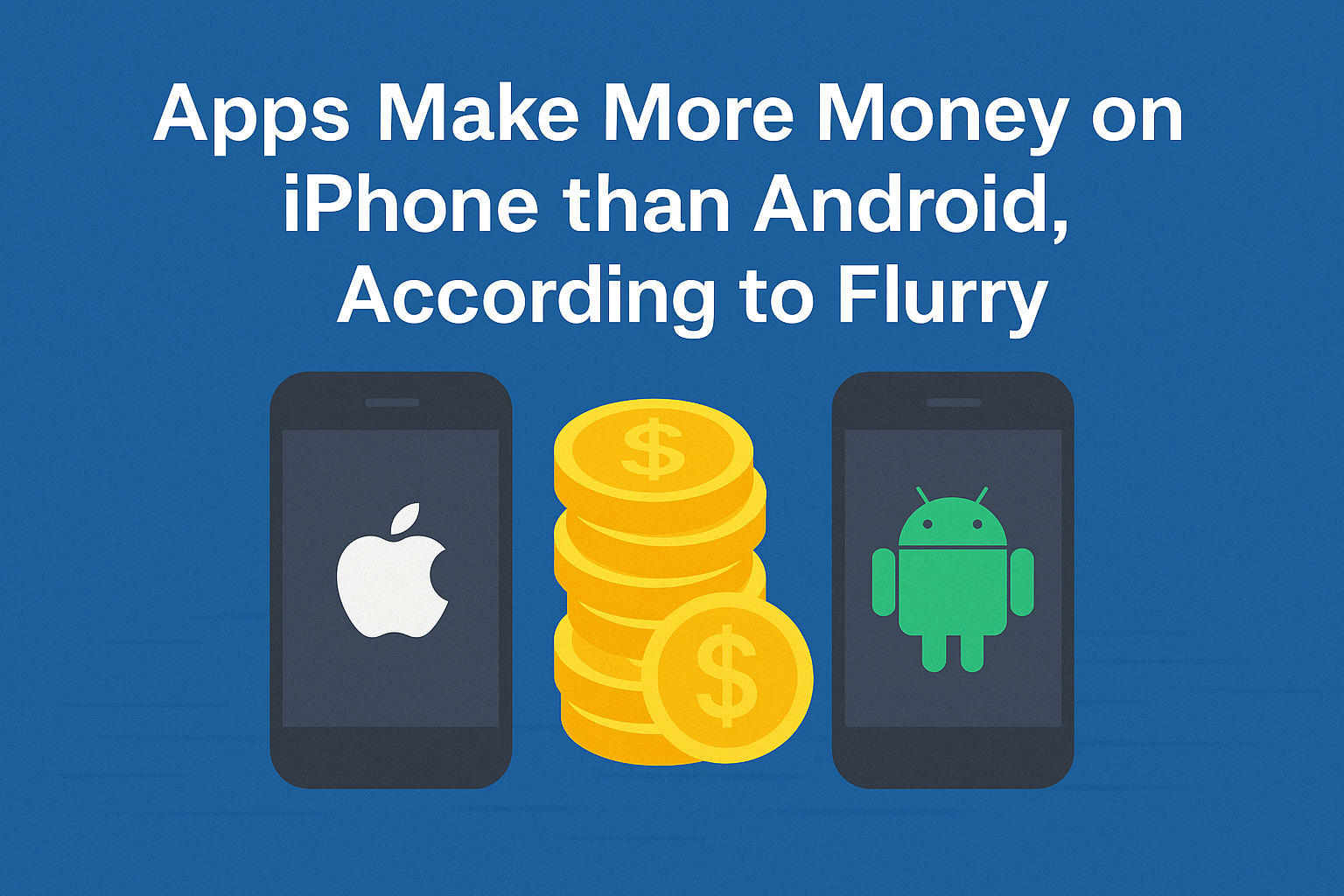 Apps Make More Money on iPhone than Android