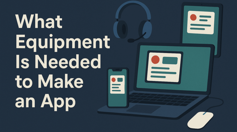 equipment for app development